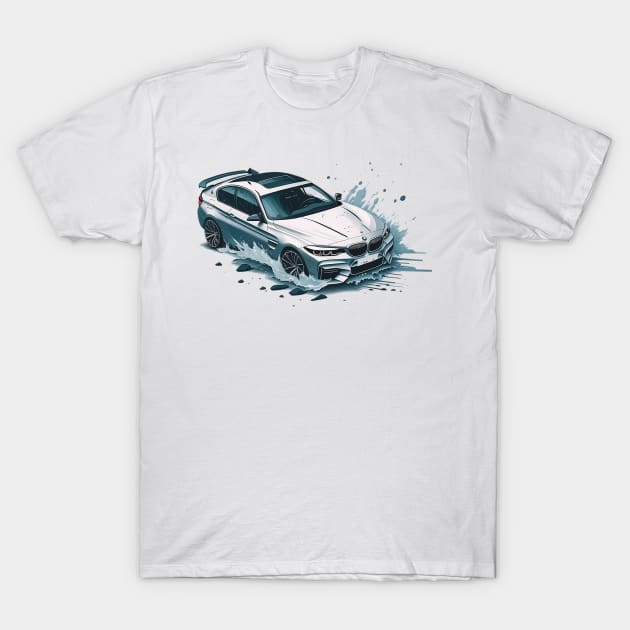 BMW In The Sky T-Shirt by AySelin